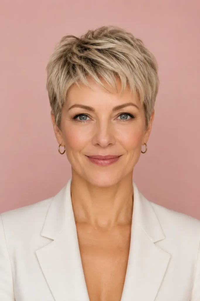 1. The Textured Pixie Cut