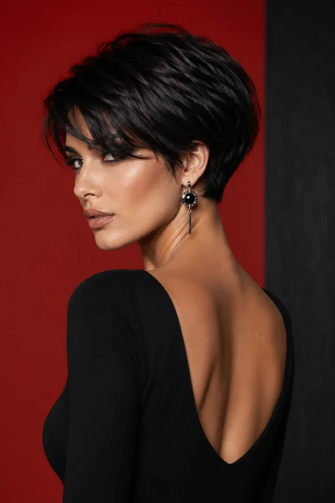10. Dark Brunette Pixie Bob Stack