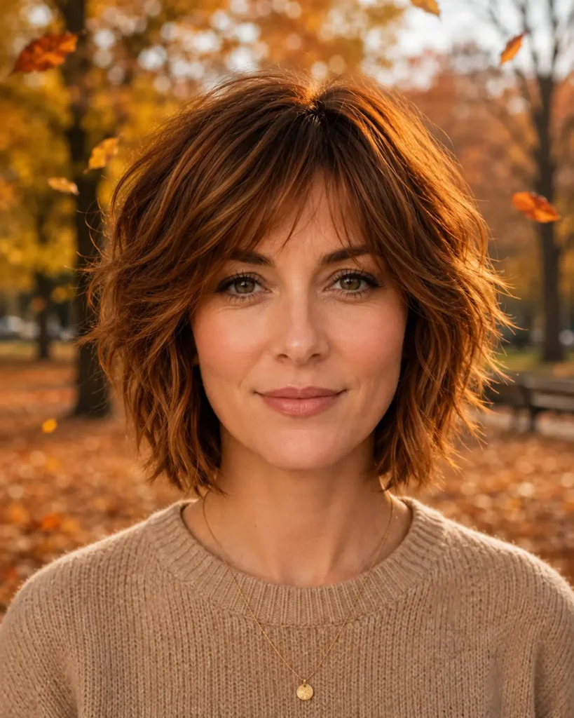 12. The Soft Shag Bob Shob