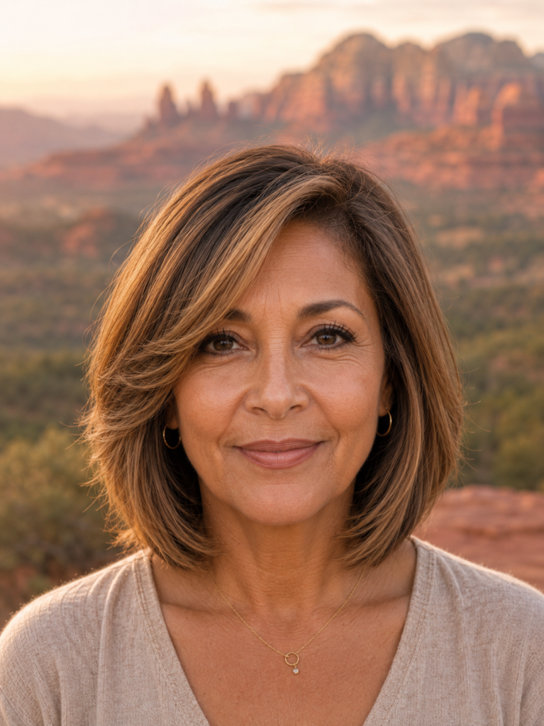 15. Root to Ends Soft Ombre Layered Bob