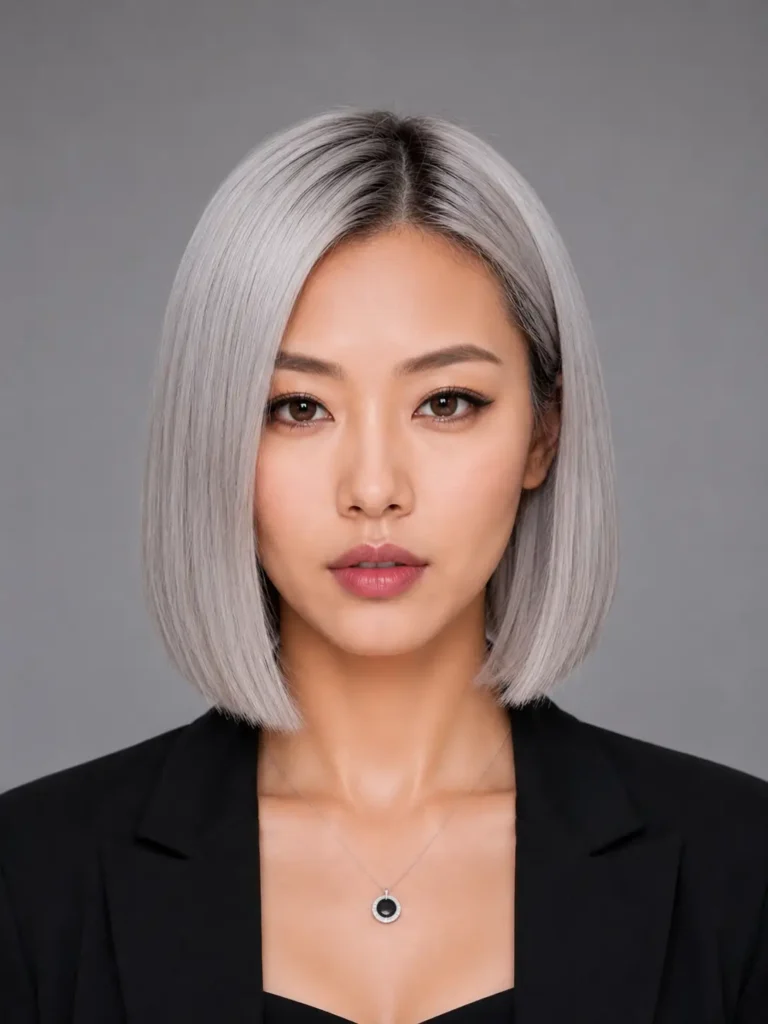 17. The Sleek One Length Bob