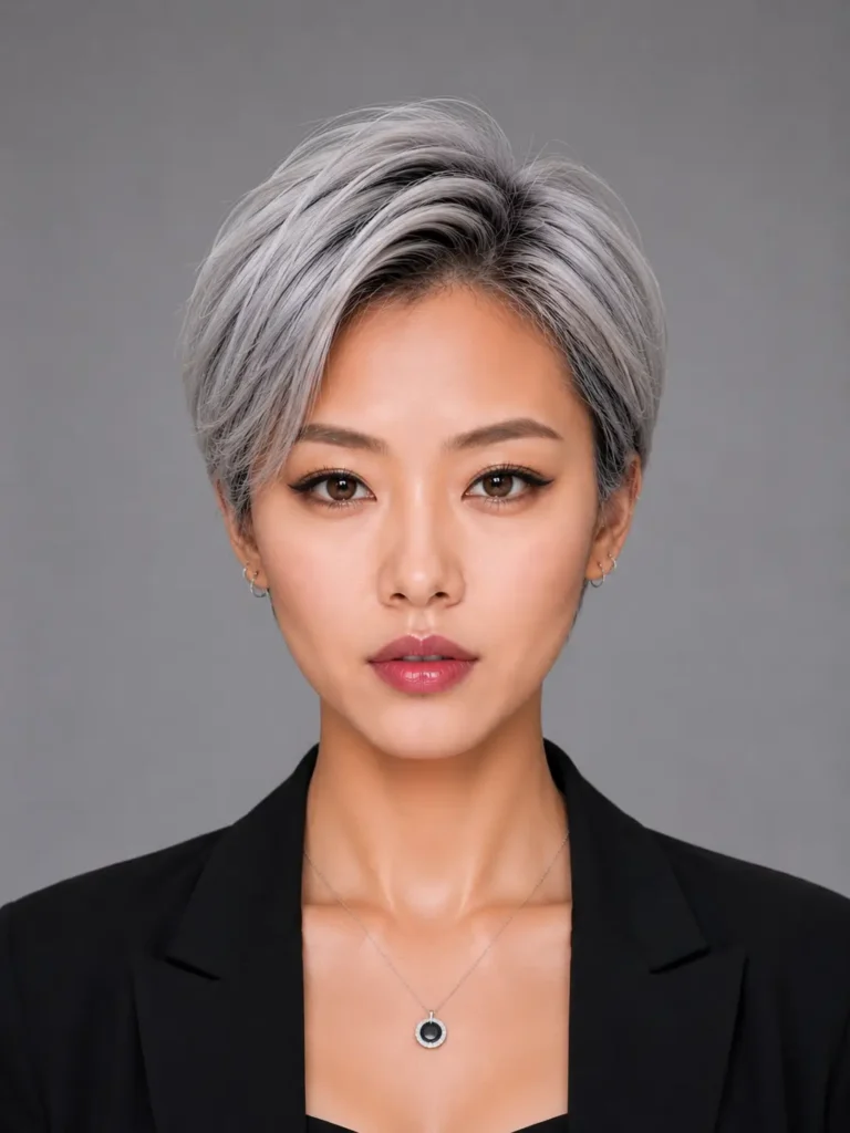 18. The Tapered Nape Pixie