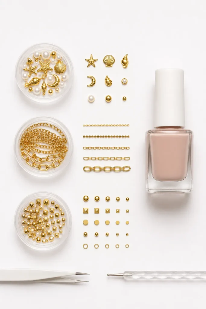 How to Mix and Match Nail Accessories Tastefully 2 2 6