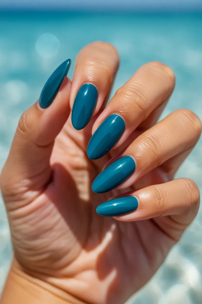 5.Glossy Turquoise
