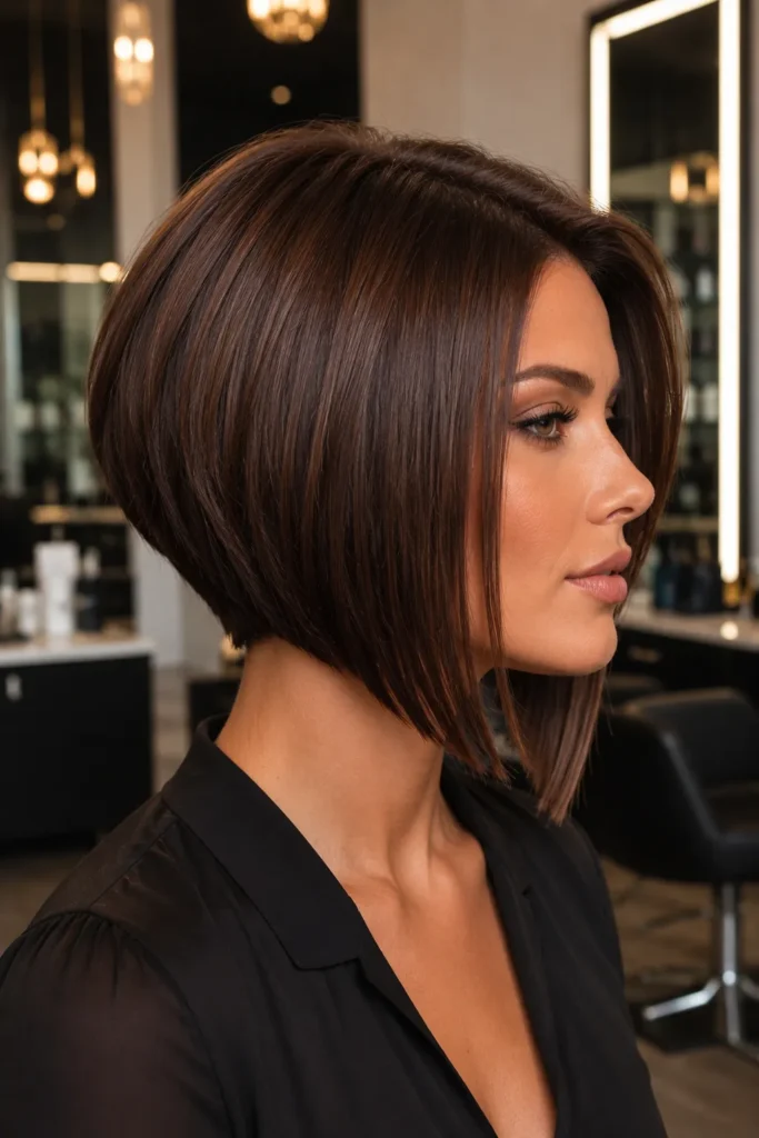 6. Inverted A Line Stacked Bob