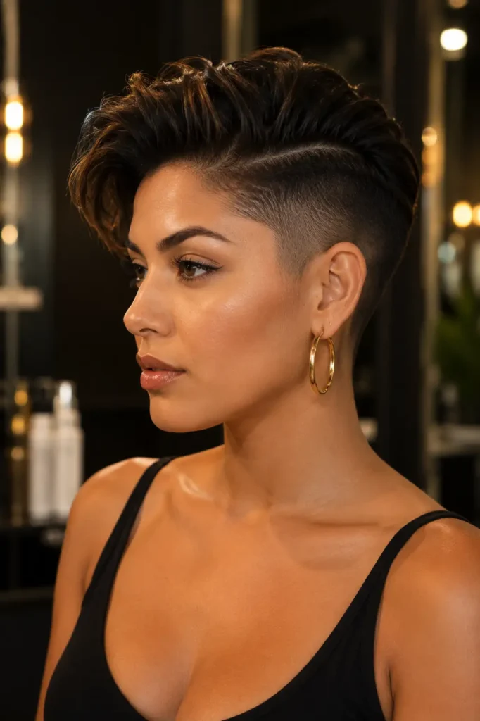 6. Taper Fade Undercut for Fine Hair