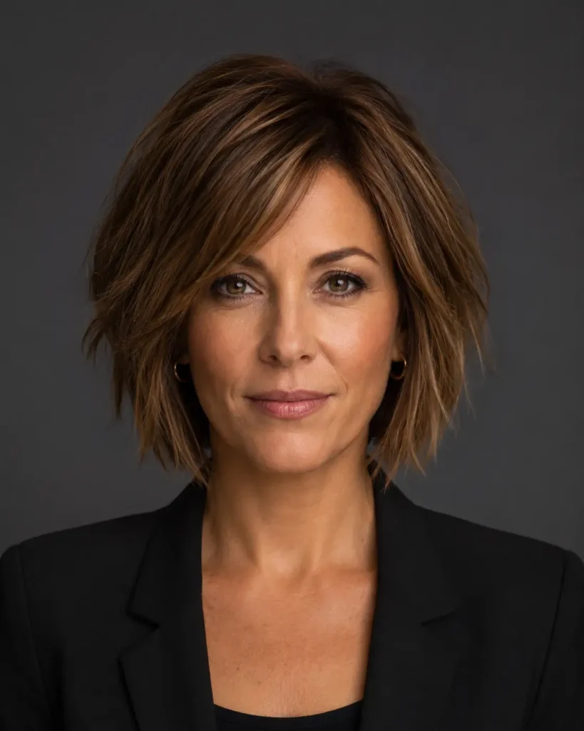 6. The Choppy Layered Bob