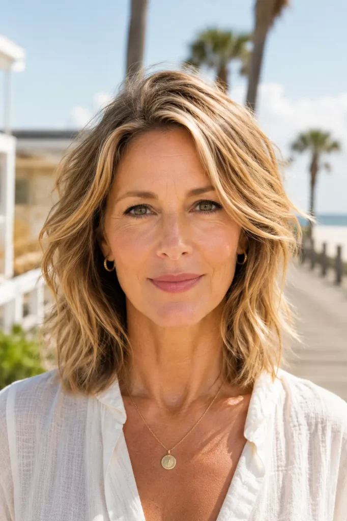 7. The Wavy Lob Long Bob