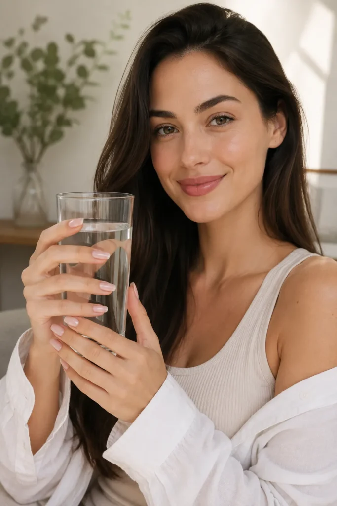 Tips for Growing Long Healthy Nails Naturally 2 A woman with long healthy natural nails