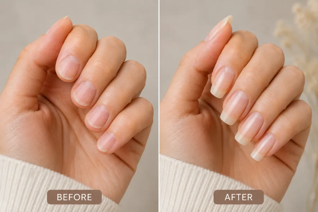 Tips for Growing Long Healthy Nails Naturally 6 naturally healthy nails
