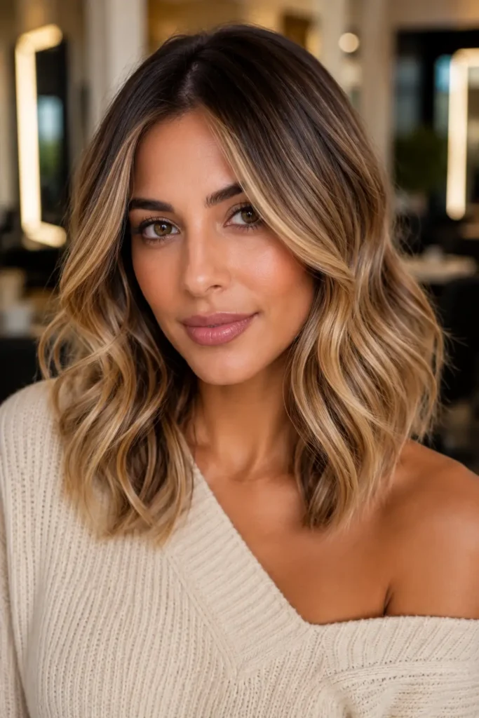 1. Soft Butter Gold on Fine Hair