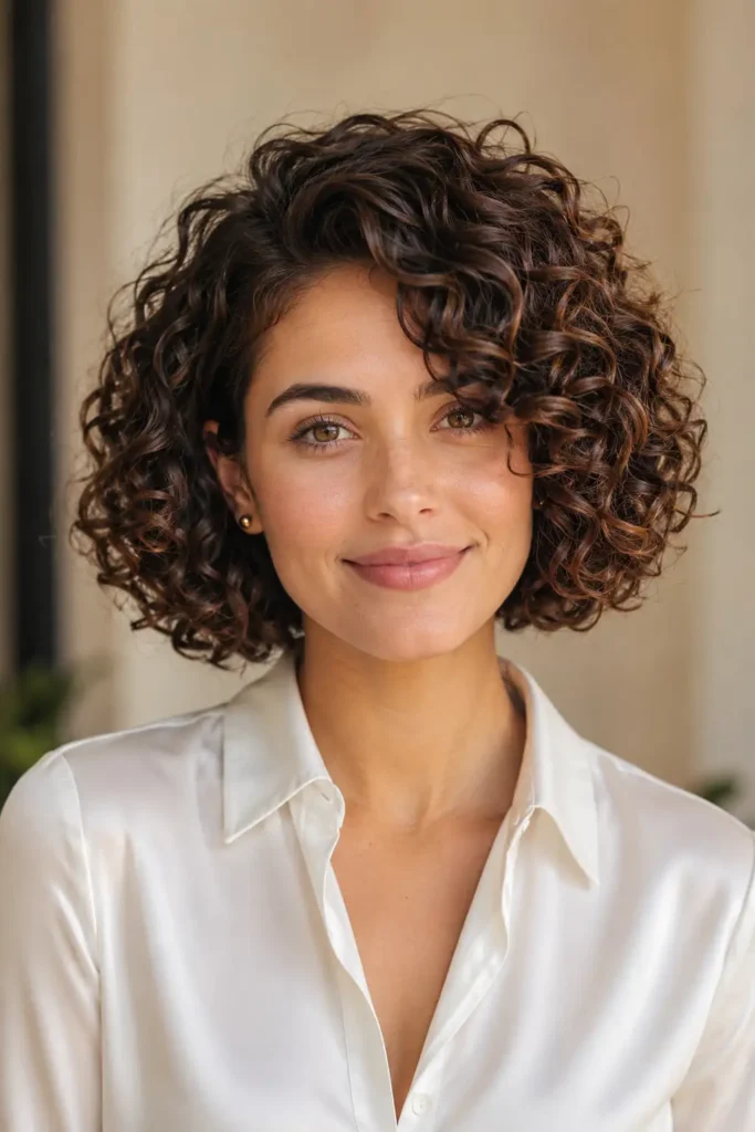 1. The Classic Defined Curly Bob