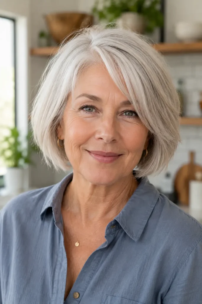 Short Bob Hairstyles for Thin Fine Hair 13 11. Choppy Bob with Piece y Ends