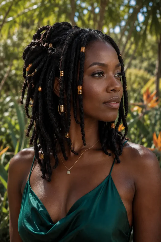 11. Chunky Dreadlock Style Twists