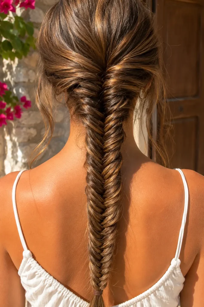 11. Fishtail braid