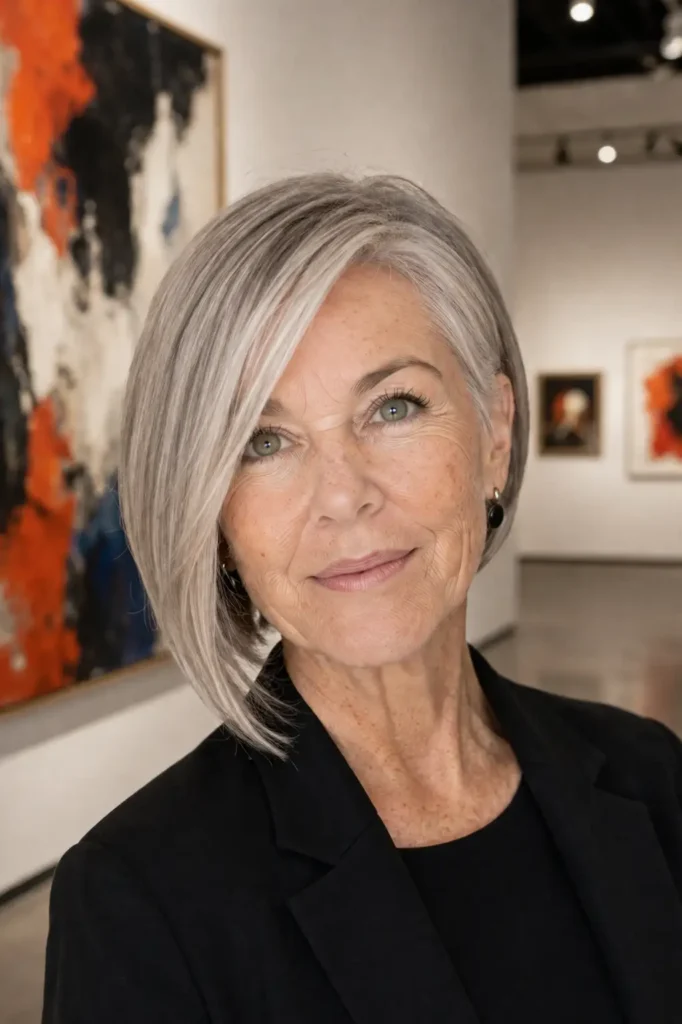11. The asymmetrical bob