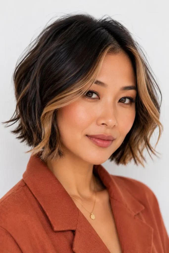 Short Bob Hairstyles for Thin Fine Hair 14 12. Bob with Soft Curls