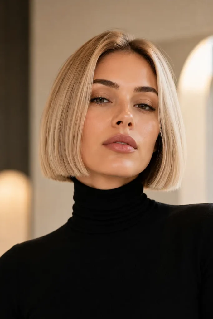 12. Short Blunt Bob for Fine Hair