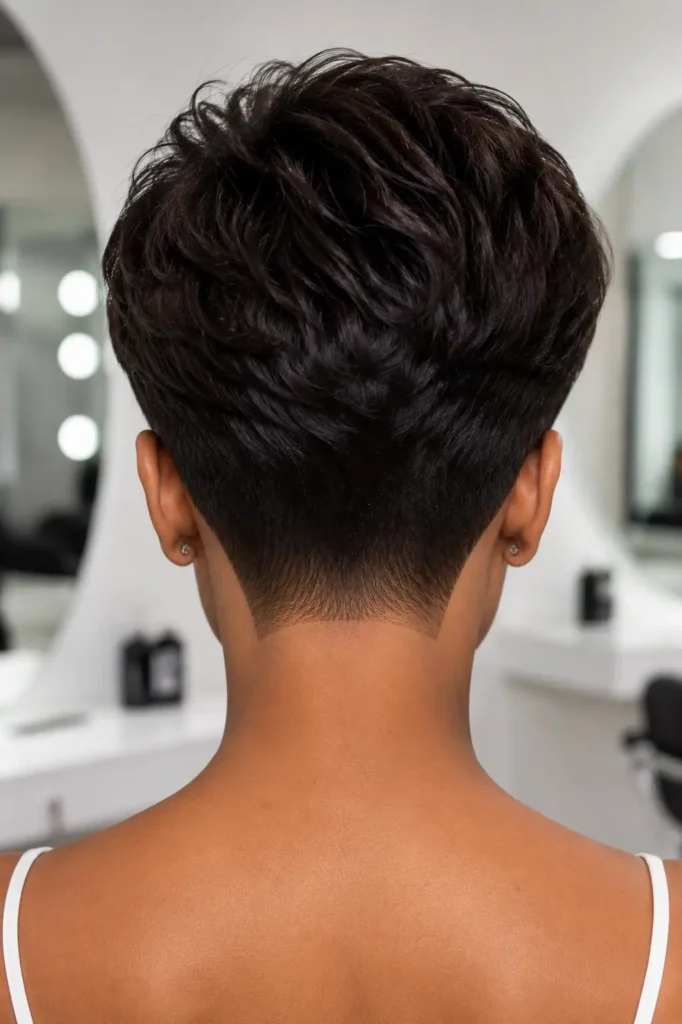 12. The Razored Nape Pixie