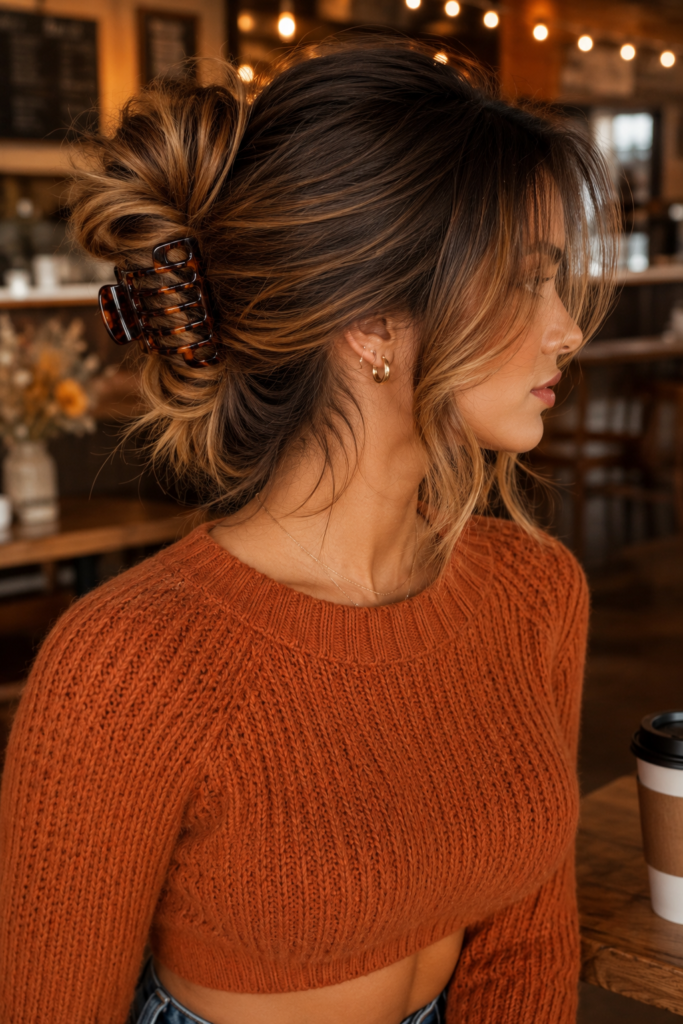 13. Butterfly Cut Styling