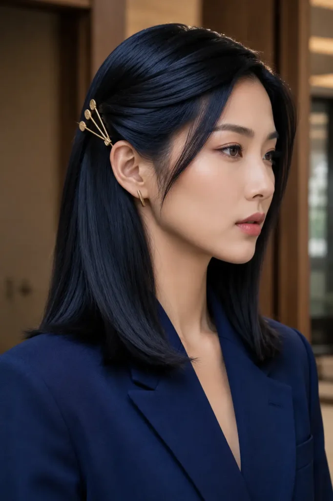 13. The Knotted Half Updo