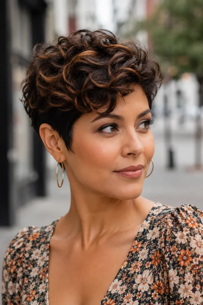 14. The Natural Texture Pixie