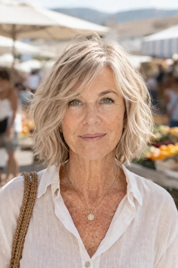 15. Beachy waves bob