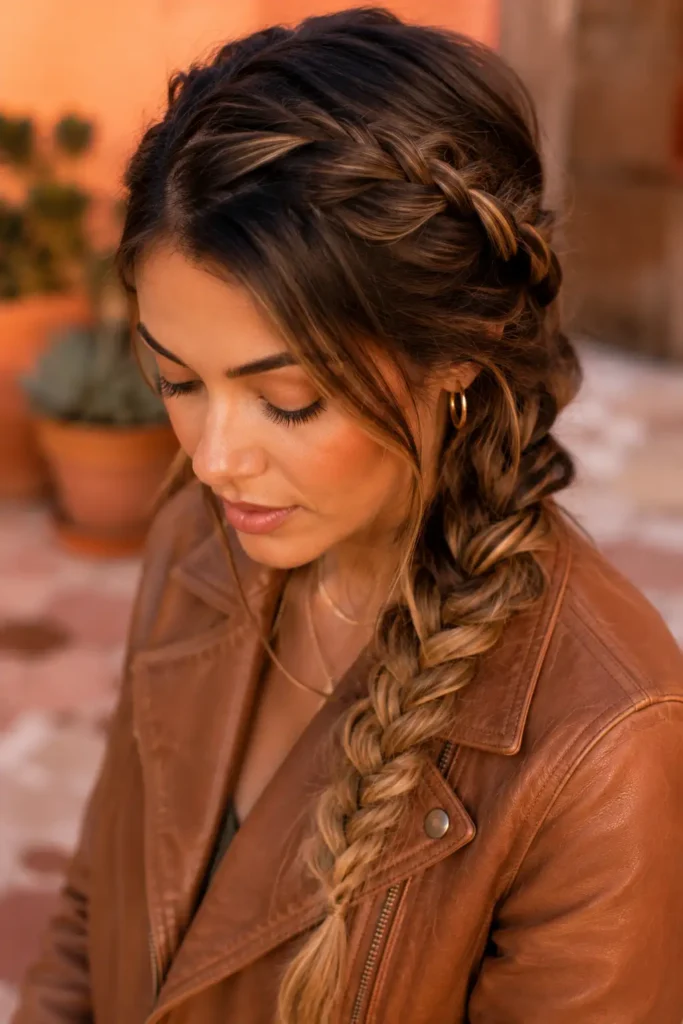16. Honey Brown Balayage for Thin or Fine Texture