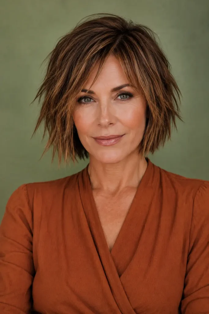Lob Haircuts for Thin Hair 20 18. Voluminous Blowout Lob for Women Over 60