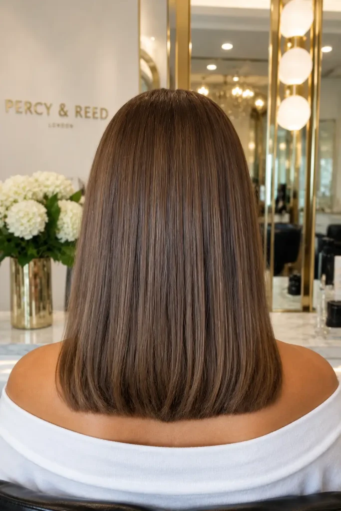 Lob Haircuts for Thin Hair 21 19. The Upside Down Blowout Method