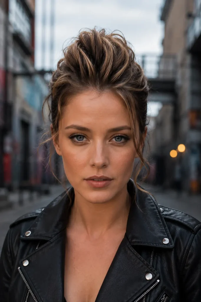 19. Tousled Faux Mohawk