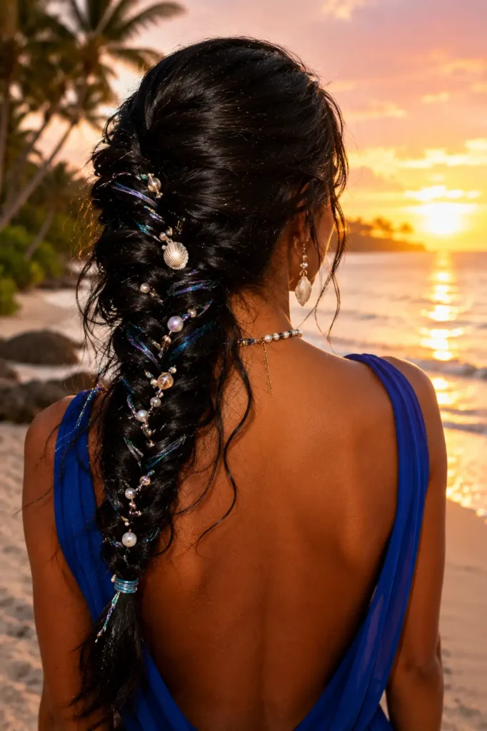 20. Mermaid hair for women over 60