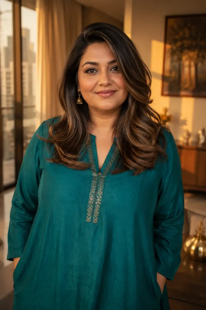 Hairstyles for Plus Size Women With Thin Fine Hair 22 20. Pinned Back Waves With Embellished Clips