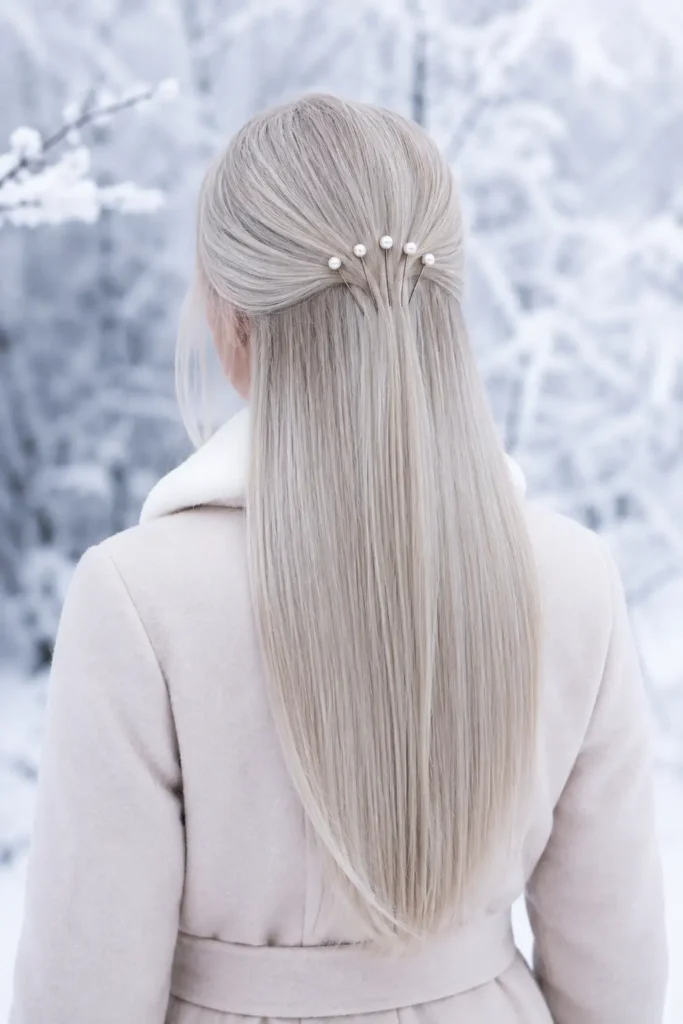 20. The Braided Halo Half Up