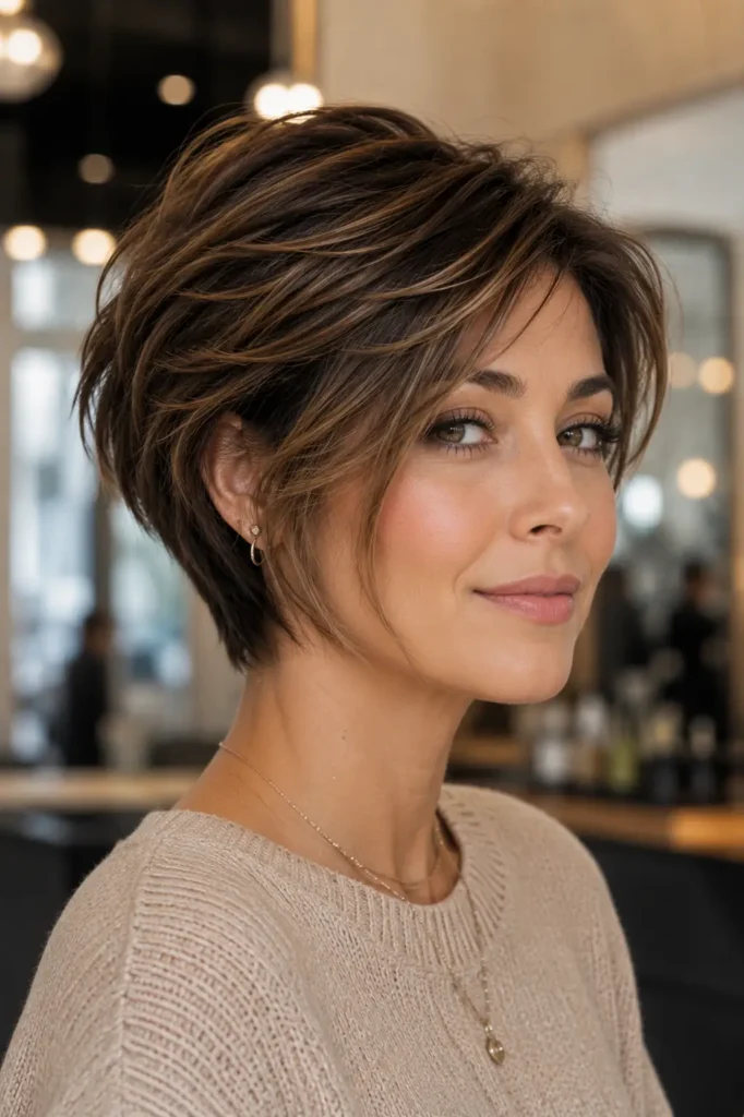 21. The grown out pixie bob