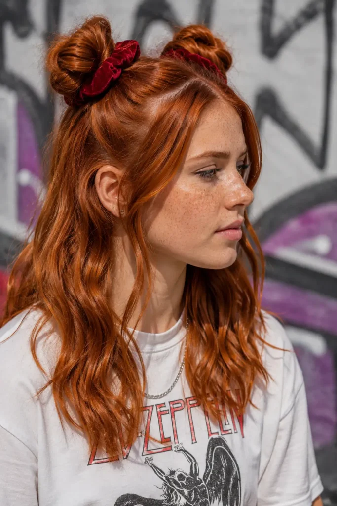 3. The Twisted Half Updo