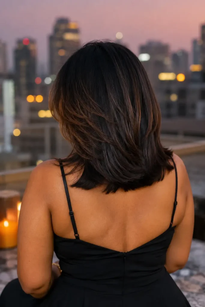 Hairstyles for Plus Size Women With Thin Fine Hair 6 4. Blunt Lob With Softened Ends