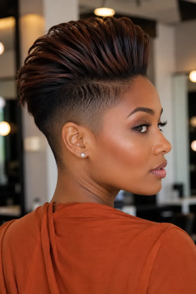 4. The Undercut Pixie with Volume Crown