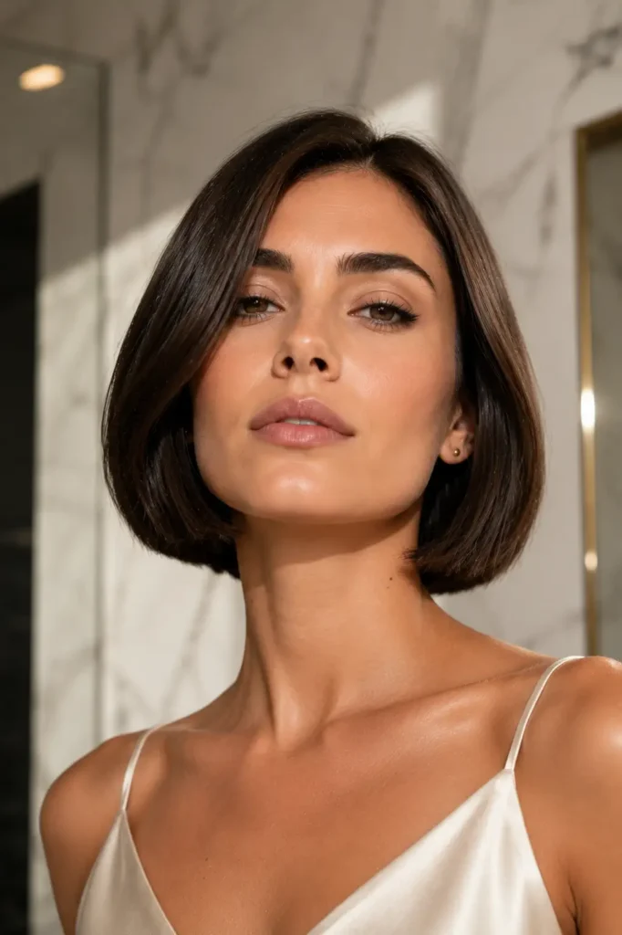 5. Short French Bob at the Jaw