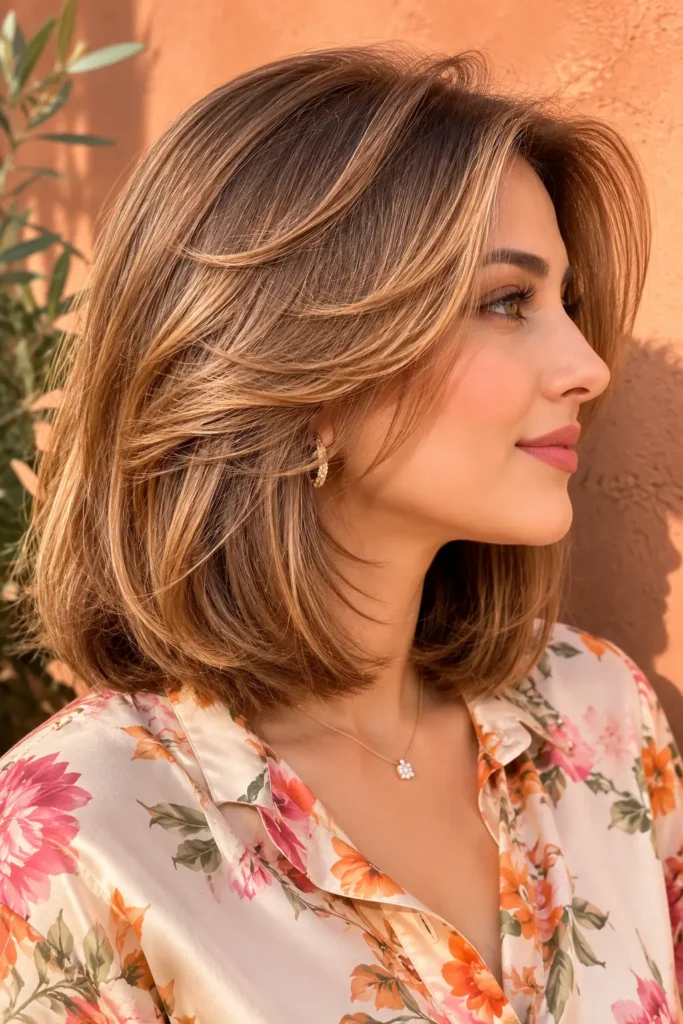 Lob Haircuts for Thin Hair 7 5. Textured Lob with Piece y Ends