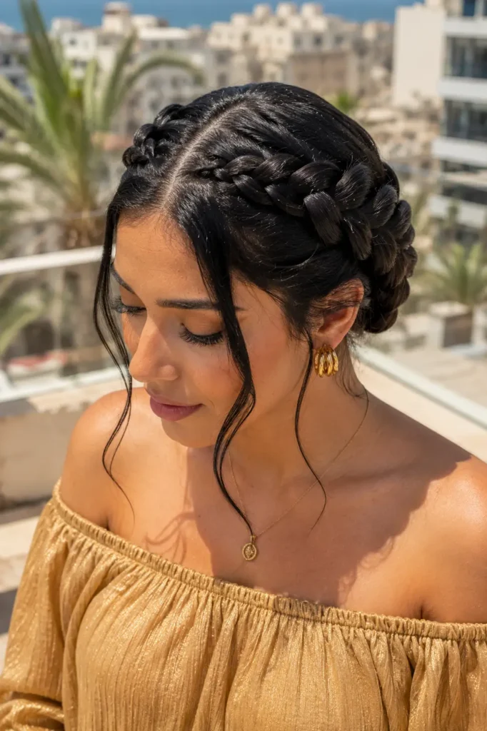 6. Dutch Braid Pirate Crown