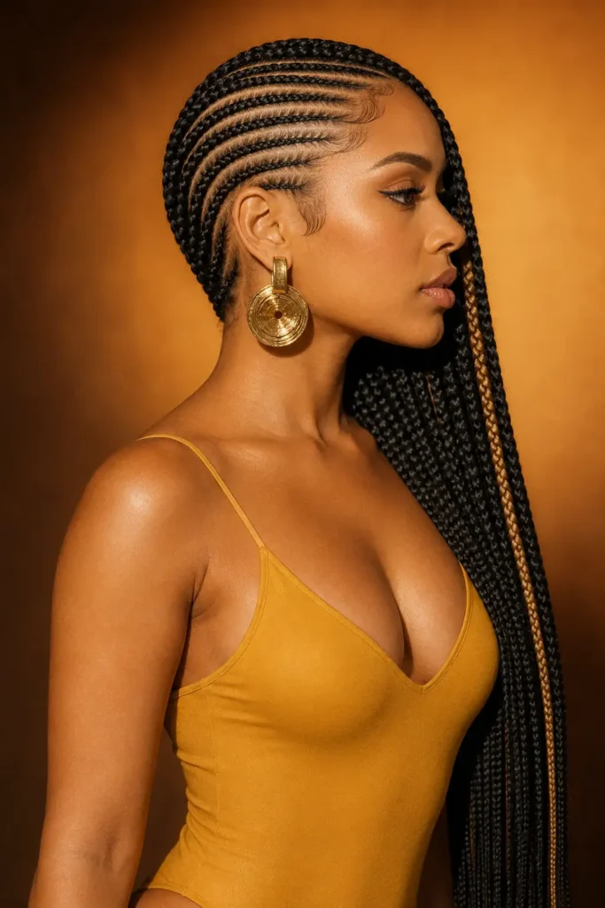 6. Lemonade Braids