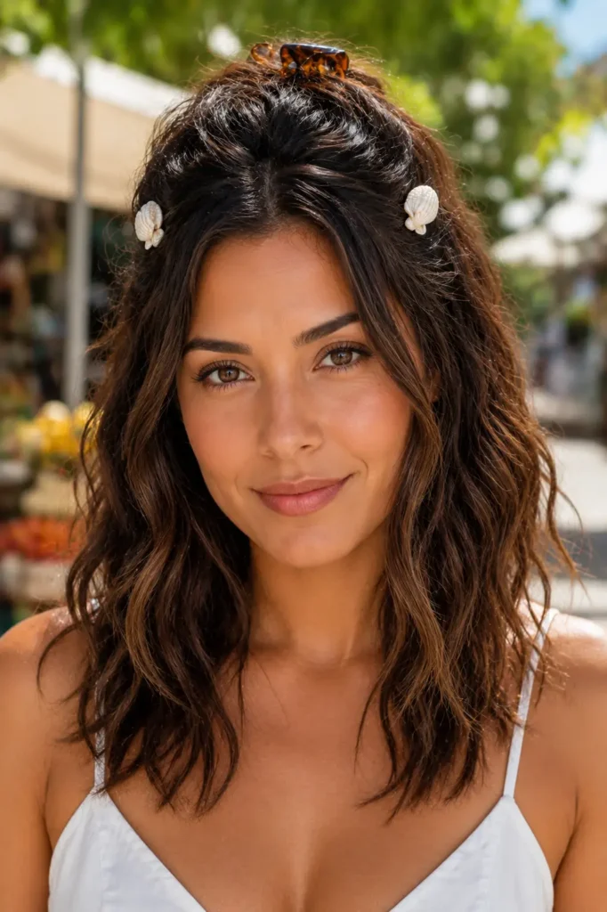 7. Crimped waves for a 90s mermaid vibe
