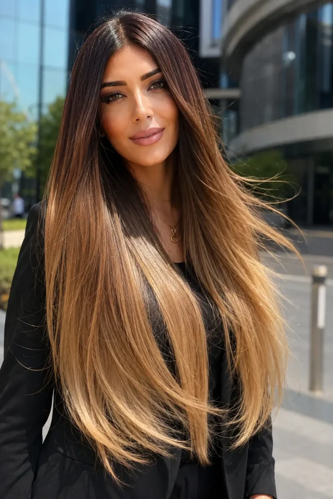 7. Dimensional Golden Blonde for Thick Hair