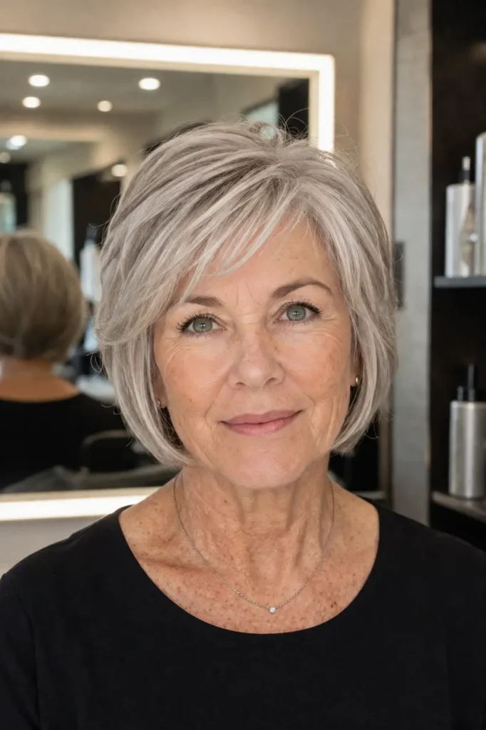 7. The chin length bob