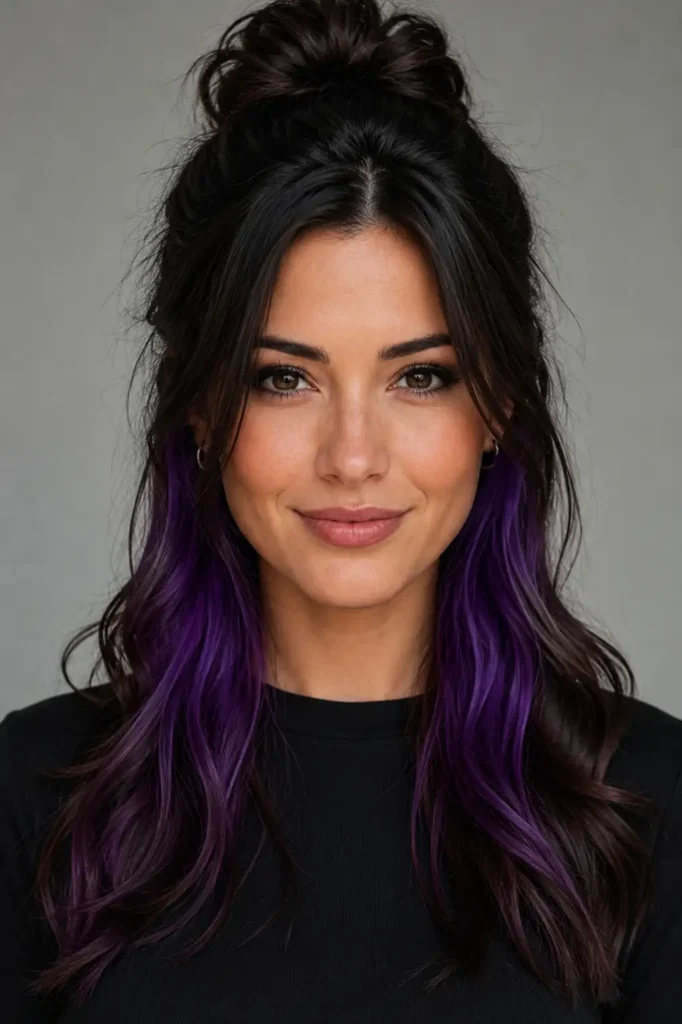 8. Peek a Boo Hair Color Ideas