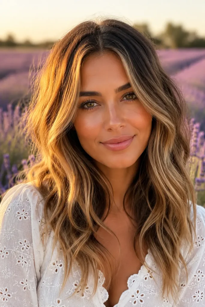 9. Bronde Balayage The Perfect Halfway Point