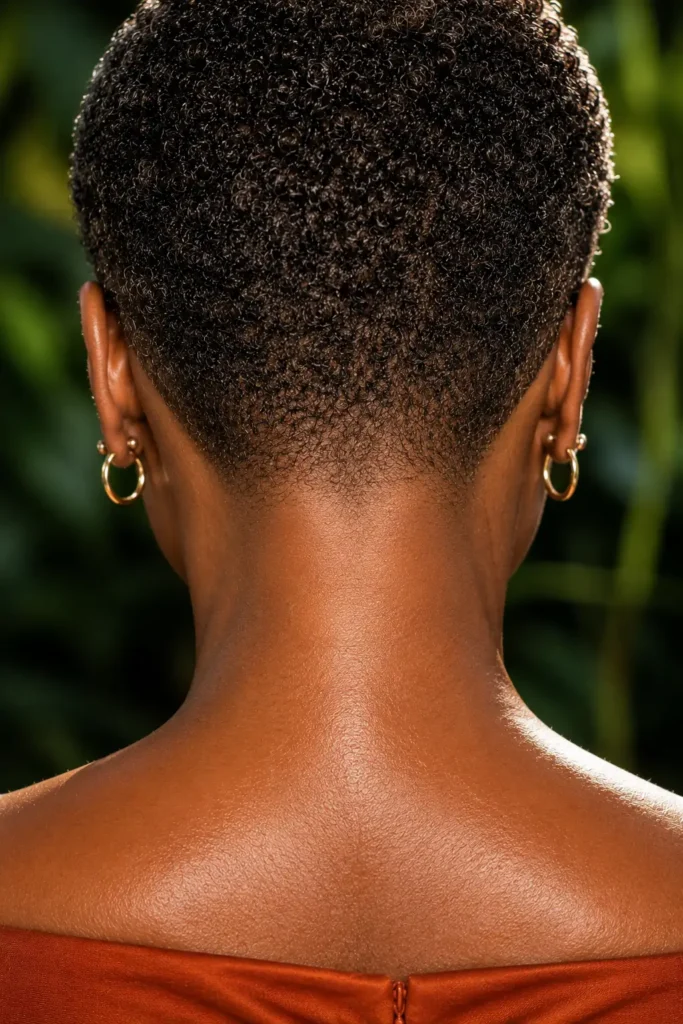 Pixie Hairstyles for Older Black Women 11 9. Close Cropped Pixie on 4B Hair