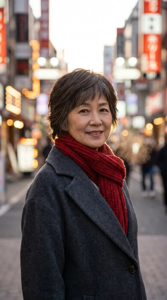 Short Shag Haircuts for Women Over 60 11 9 Prompt 9 Cropped Short Shag Haircut for Thick Hair Asian woman cropped shag haircut 202607070816
