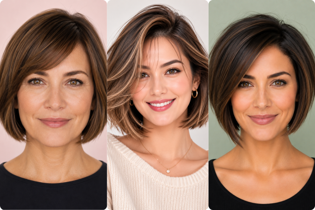 Chin Length Hairstyles for Thin, Fine Hair